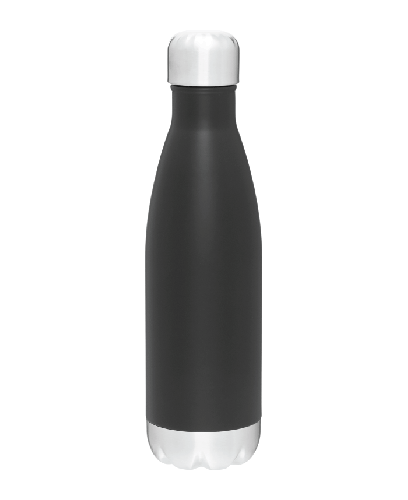 h2go New Force Stainless Steel 17 oz. Double Wall Vacuum Thermal Bottle  Thermos