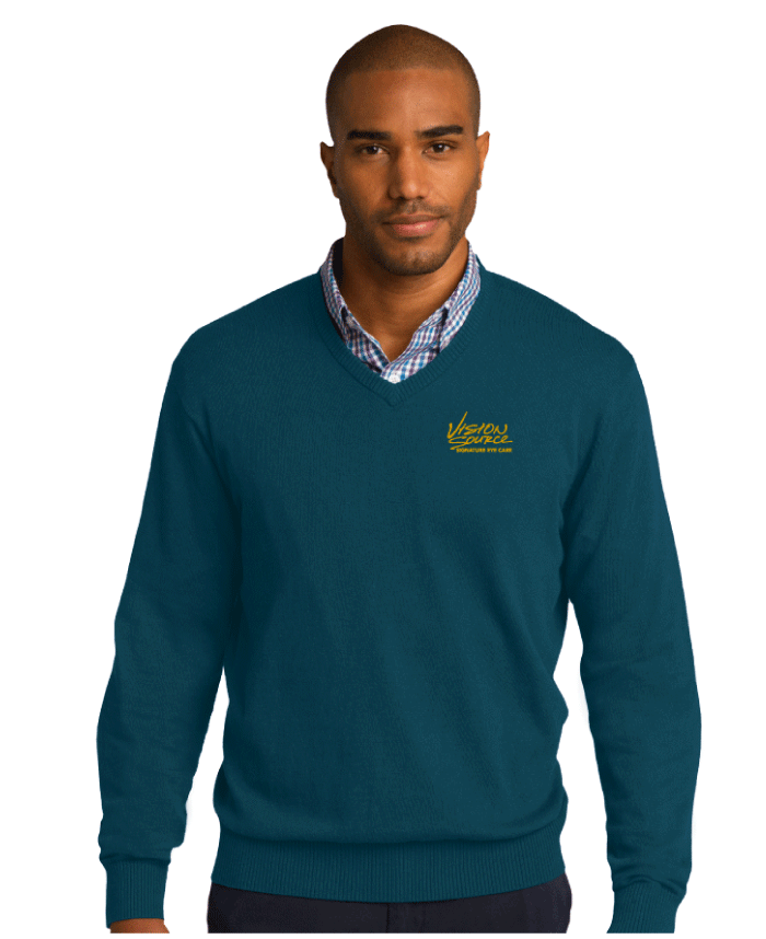 Port Authority Mens V-Neck Sweater