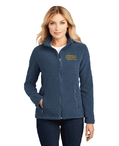 Ladies Fleece Jacket, Insignia Blue 