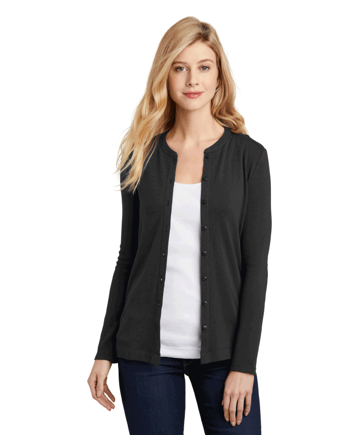 Port Authority Ladies Concept Stretch Button Front Cardigan