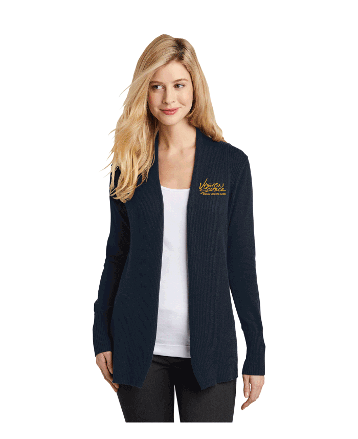 Ladies Open Front Cardigan Sweater