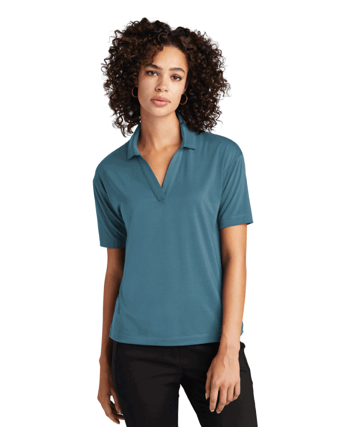 Ladies Mercer+Mettle Stretch Jersey Polo