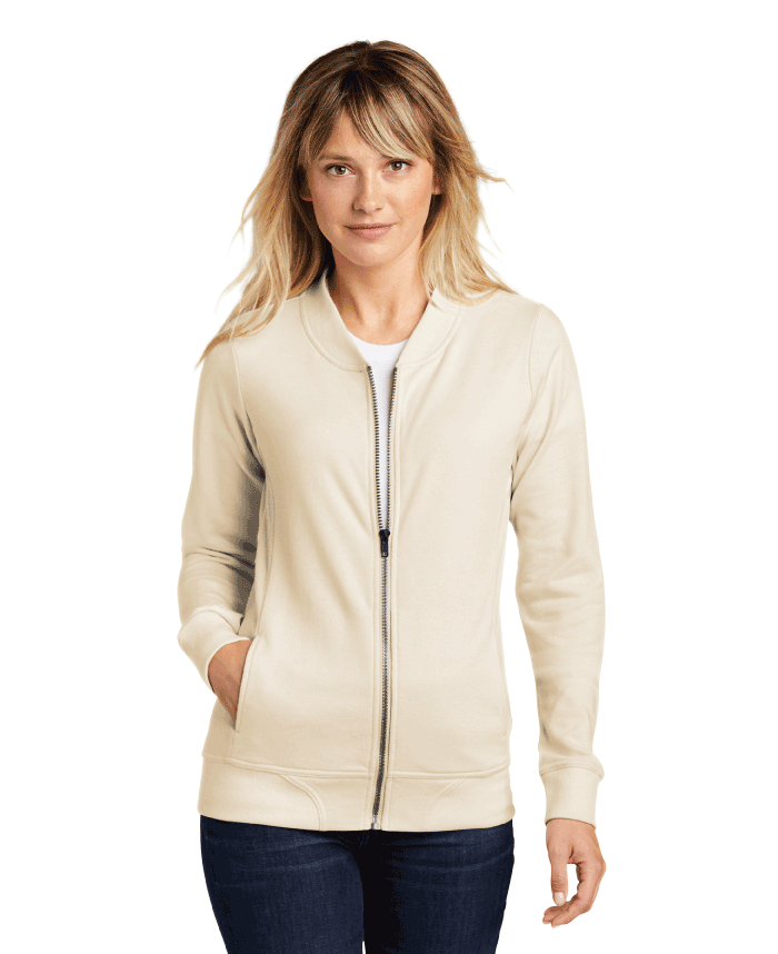 Ladies Lightweight French Terry Bomber