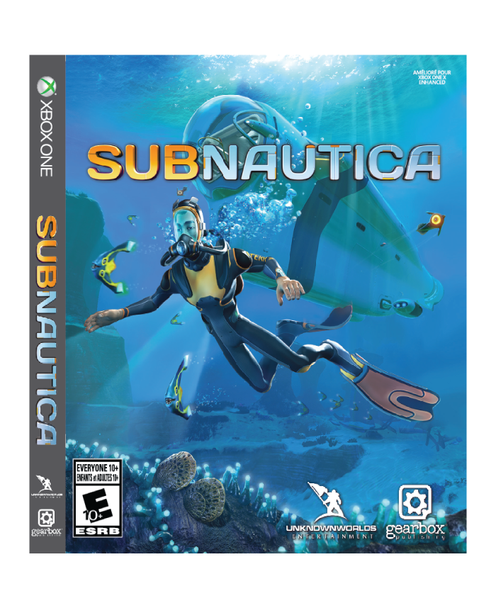 Subnautica - XB1 (case) - CANADA - UPC 850942007601