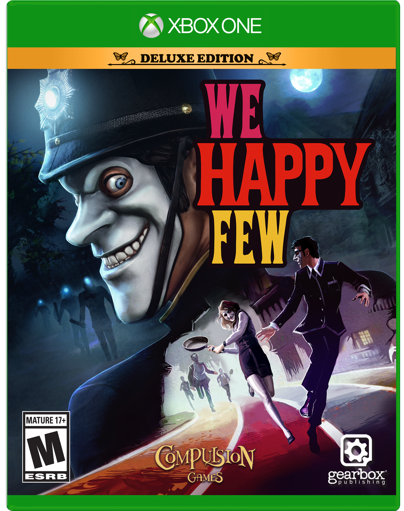 We Happy Few Deluxe Edition - XB1 (case)- UPC 850942007397